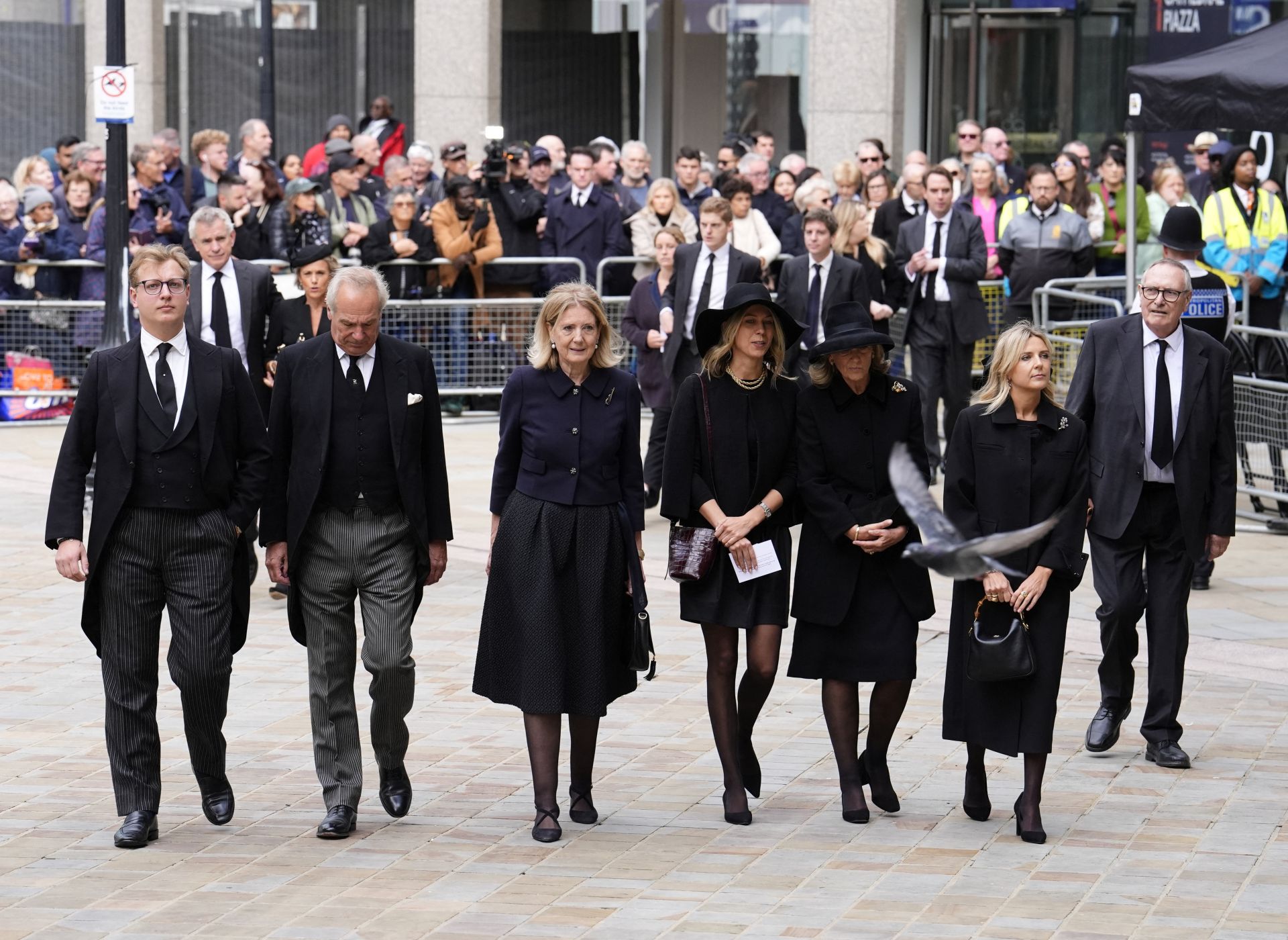 Las imágenes del funeral de la duquesa de Kent