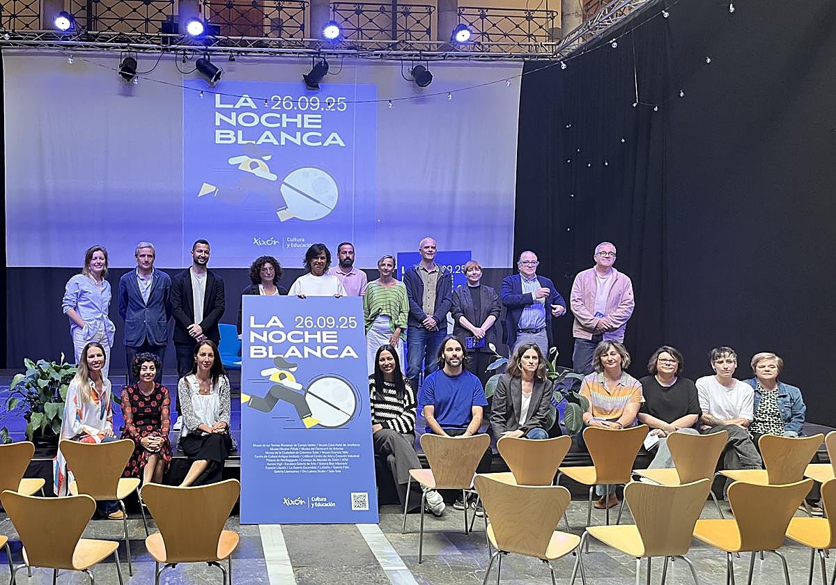 A la presentación de la Noche Blanca acudieron los responsables de algunos de los equipamientos participantes.