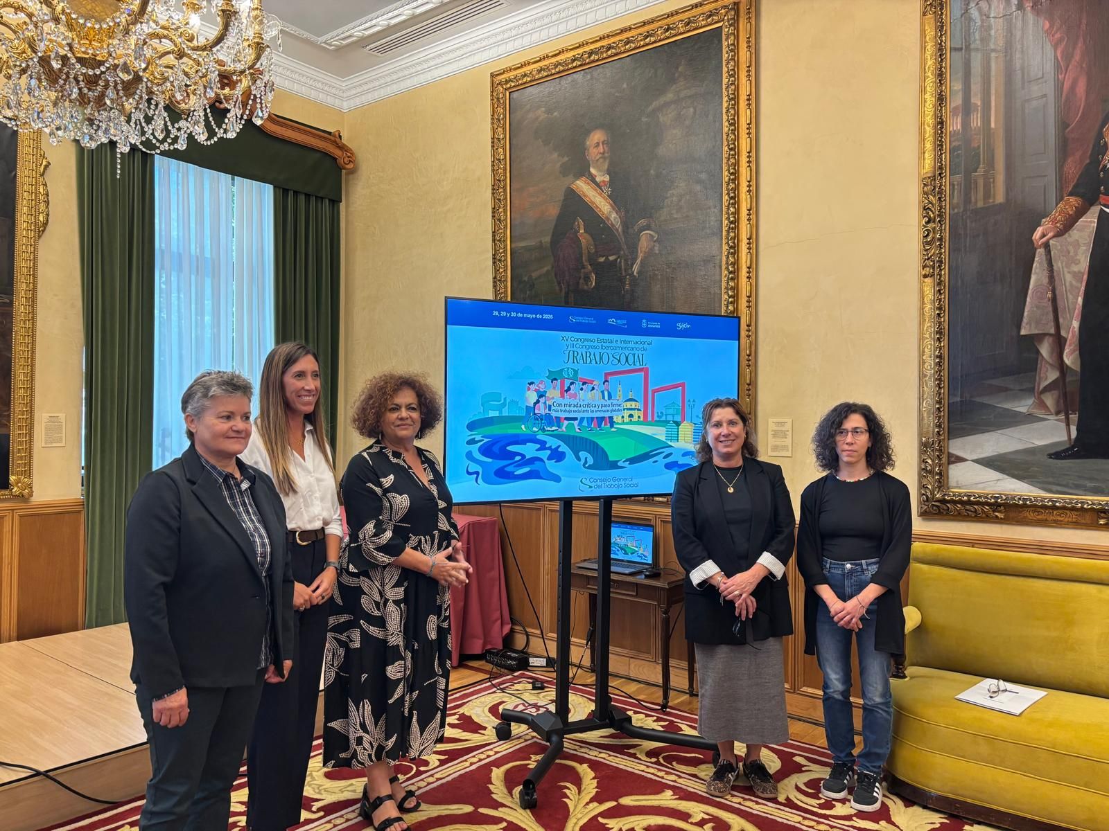 Presentación del XV Congreso Estatal e Internacional y III Congreso Iberoamericano de Trabajo Social.