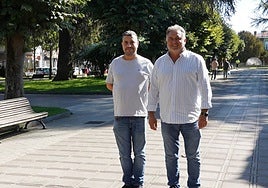Los ediles Javier Rodríguez y Alejandro Villa.