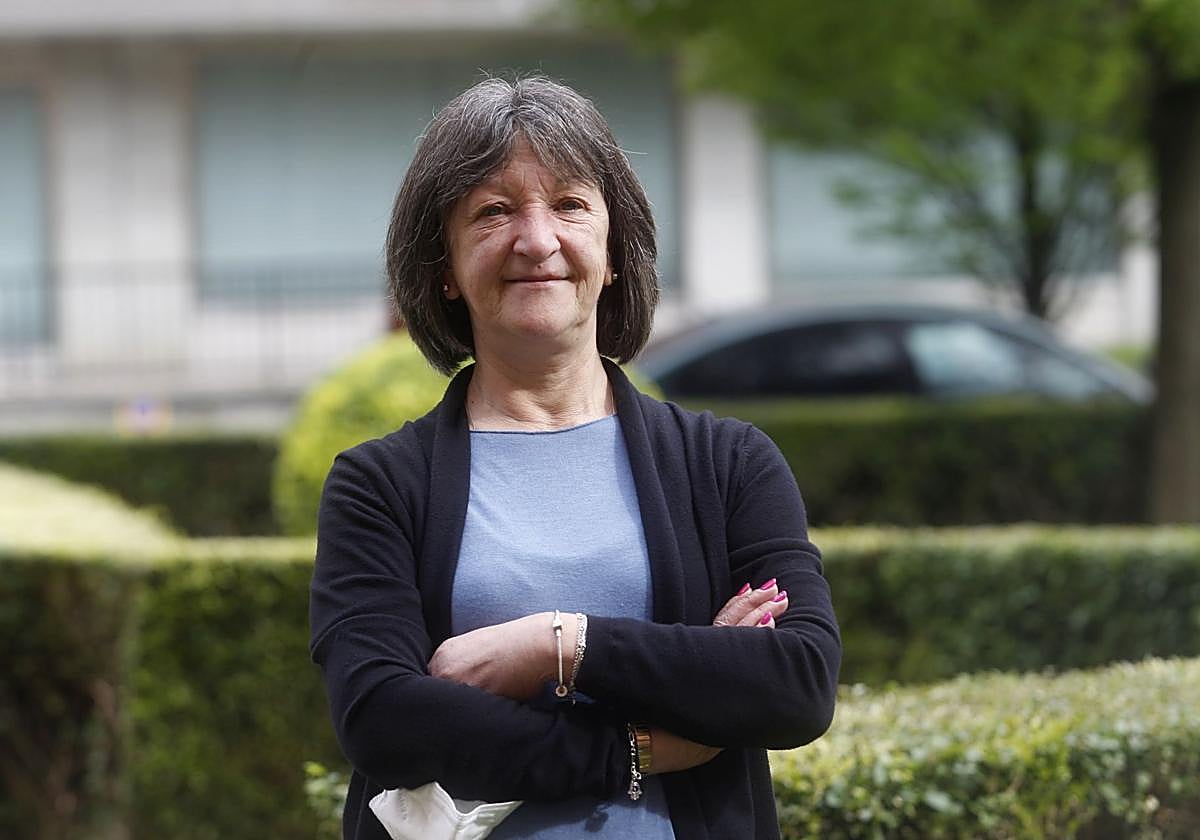 María Jesús Martínez Carvajal, presidenta de la Asociación de Vecinos 'Santiago' de Nuevo Gijón, Perchera y La Braña.