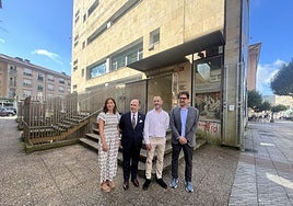 Inauguración del centro de IA en Lugones, en julio de 2024.