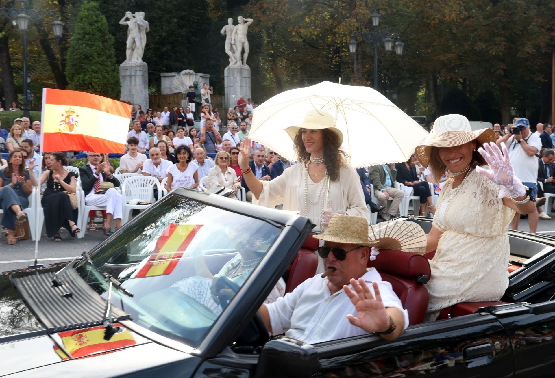 El desfile del Día de América en Asturias 2025, en imágenes