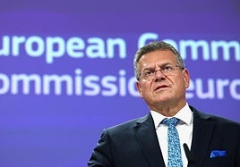 El comisario de Comercio, Maroš Šefčovič, se reunió con ejecutivos de siderúrgicas europeas.