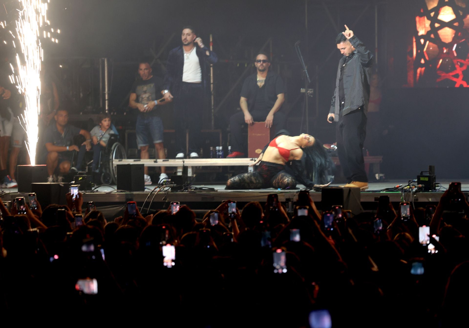 La Ería salta al ritmo de Omar Montes