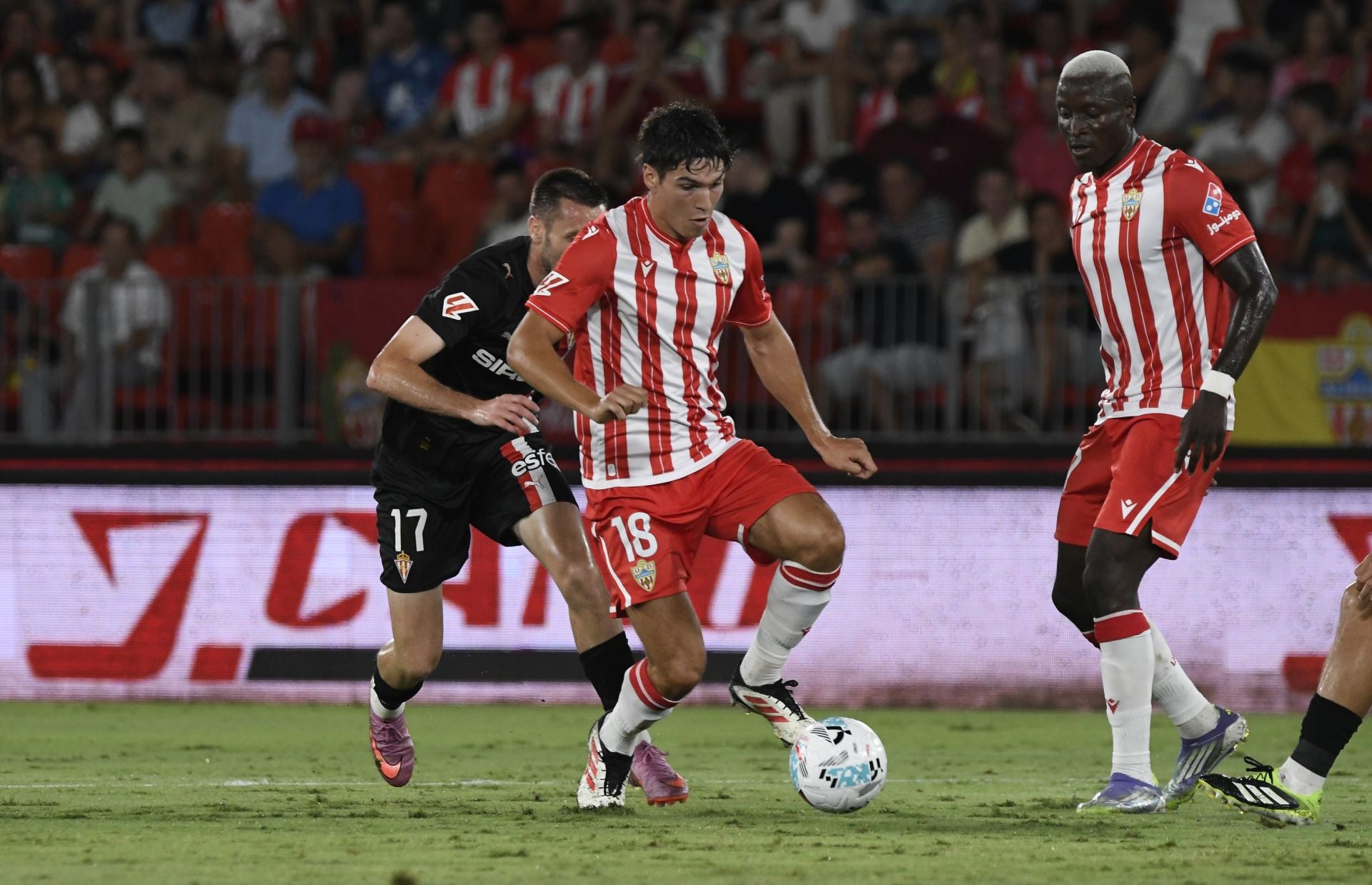 Las mejores jugadas del Almería - Sporting de Gijón