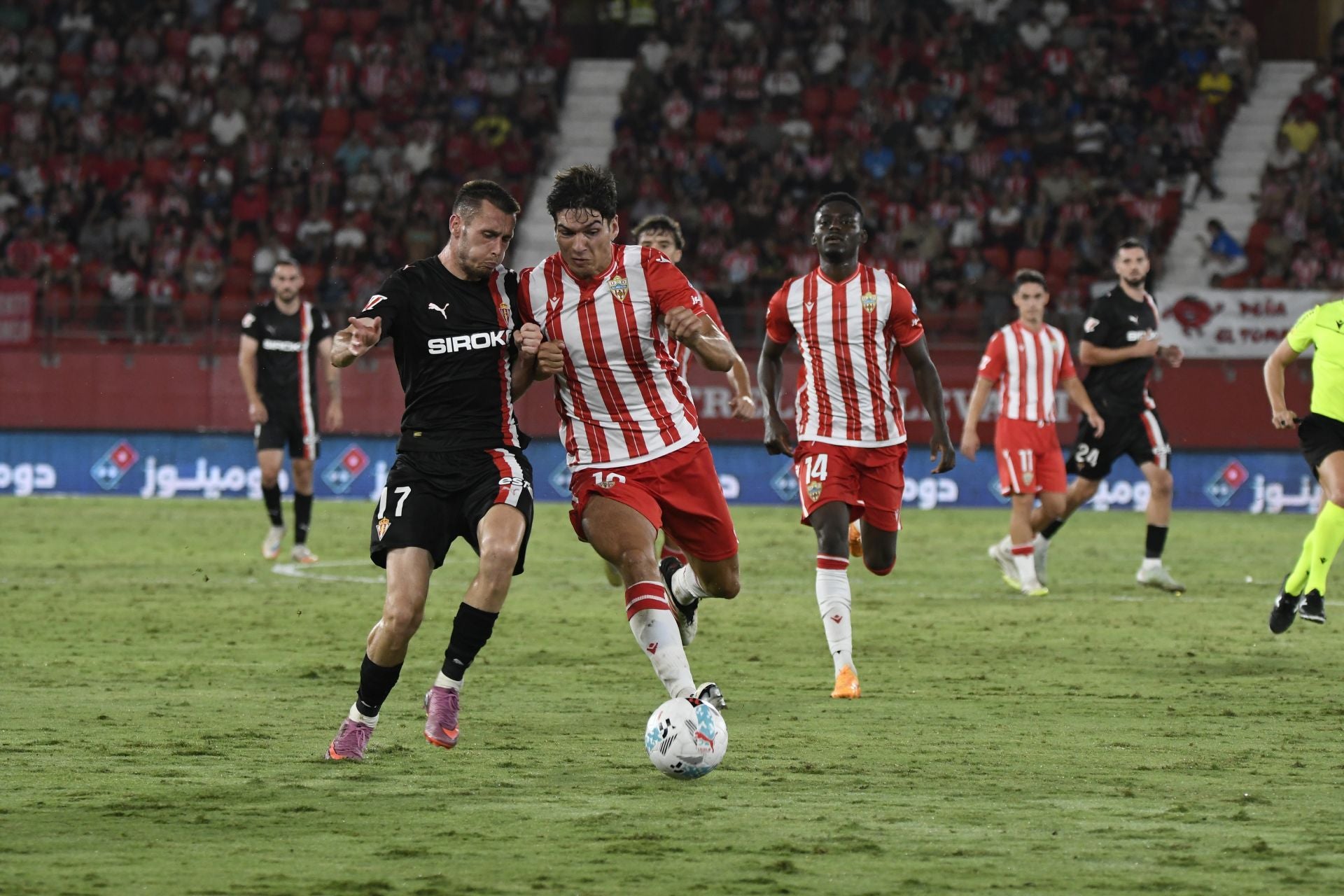 Las mejores jugadas del Almería - Sporting de Gijón