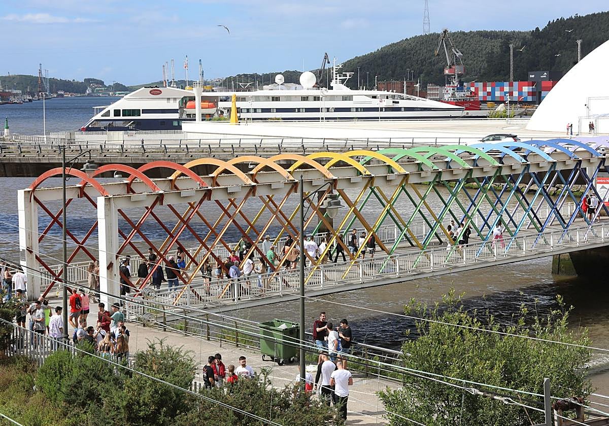 Puente de San Sebastián de Avilés.