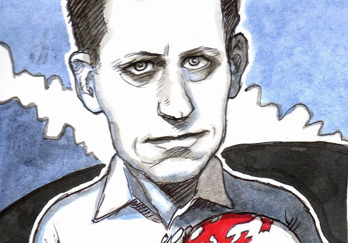 Peter Thiel juega con su bola del mundo