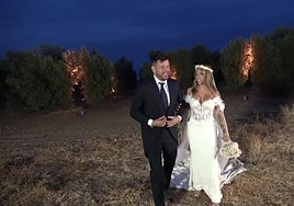 Vídeo: Pablo López y Laura Rubio posan juntos tras su segunda boda