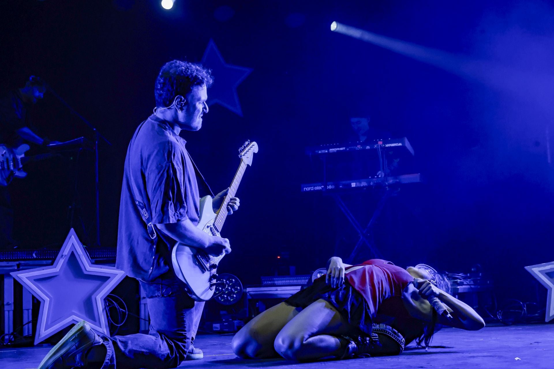 Lennis, Vicco, Chiara y Chanel cierran los conciertos de San Mateo con mucho ritmo latino