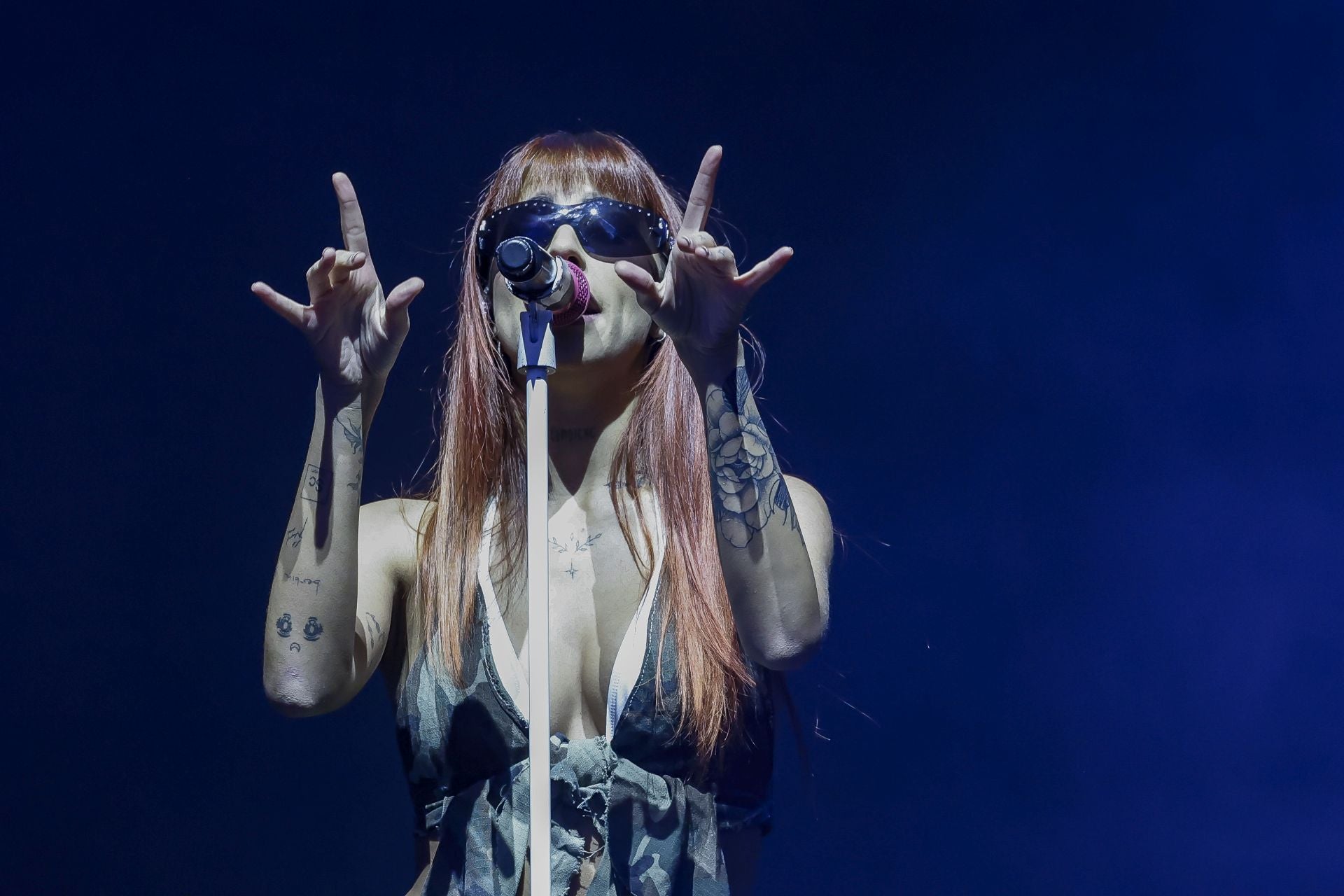 Lennis, Vicco, Chiara y Chanel cierran los conciertos de San Mateo con mucho ritmo latino