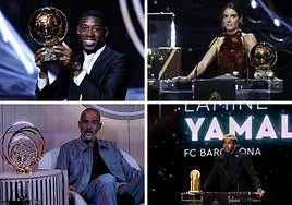 Balón de Oro 2025: el palmarés completo.