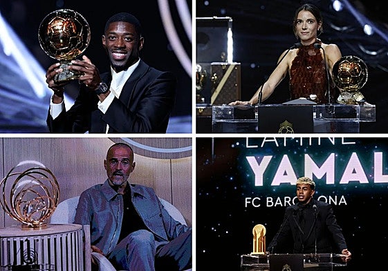 Balón de Oro 2025: el palmarés completo.