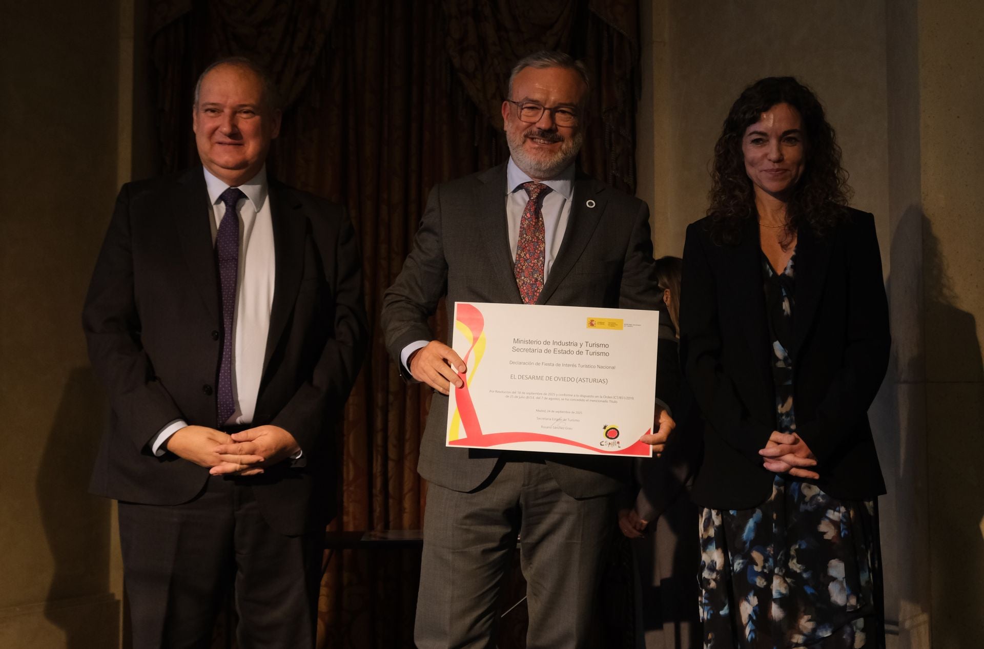 El Desarme de Oviedo, ya con su título de Fiesta de Interés Turístico Nacional