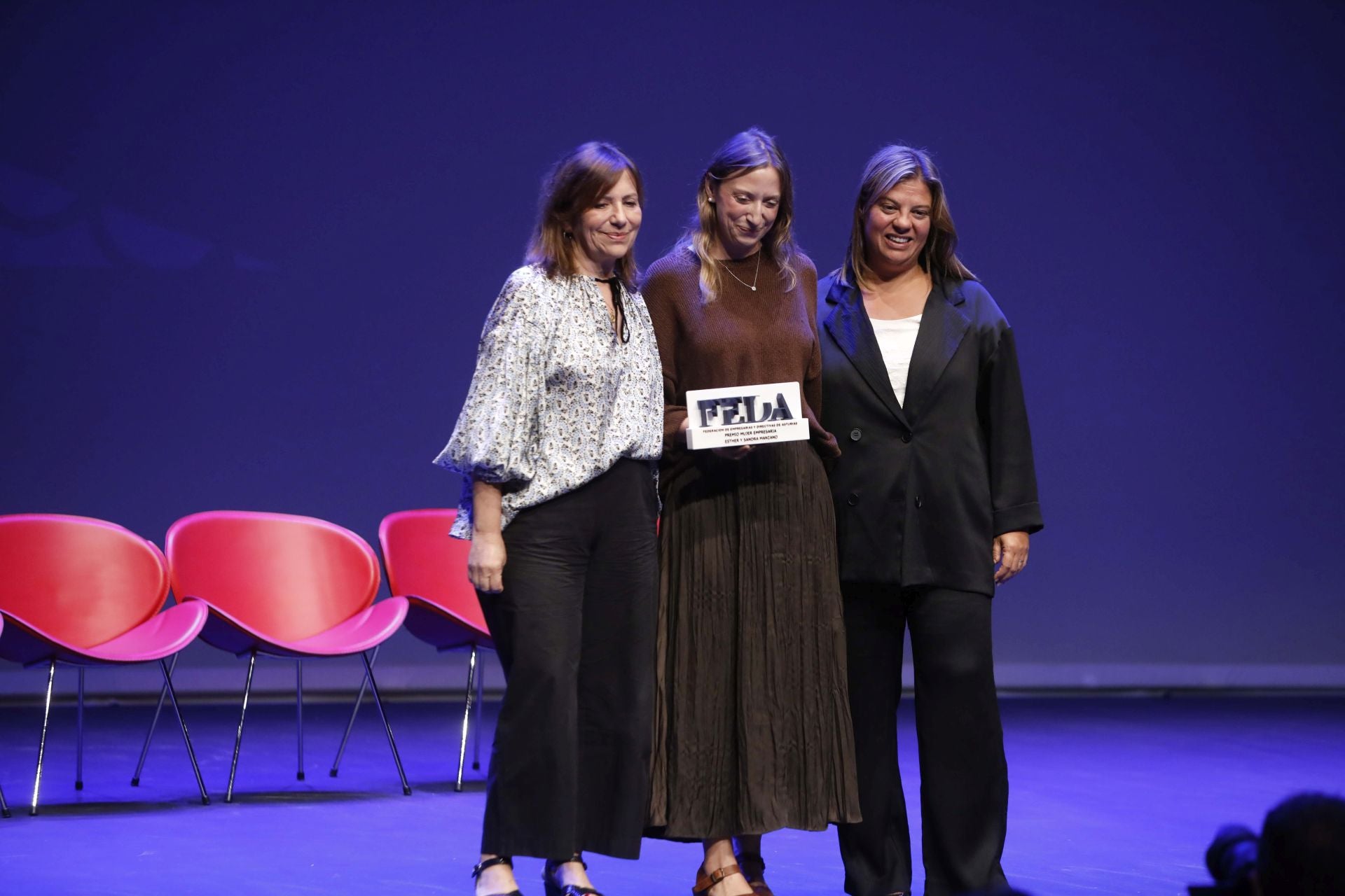 Las imágenes de la entrega del premio Mujer Empresaria en Asturias