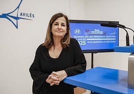 La concejala Ana Suárez Guerra, en la presentación de la III Semana de las Personas Mayores.