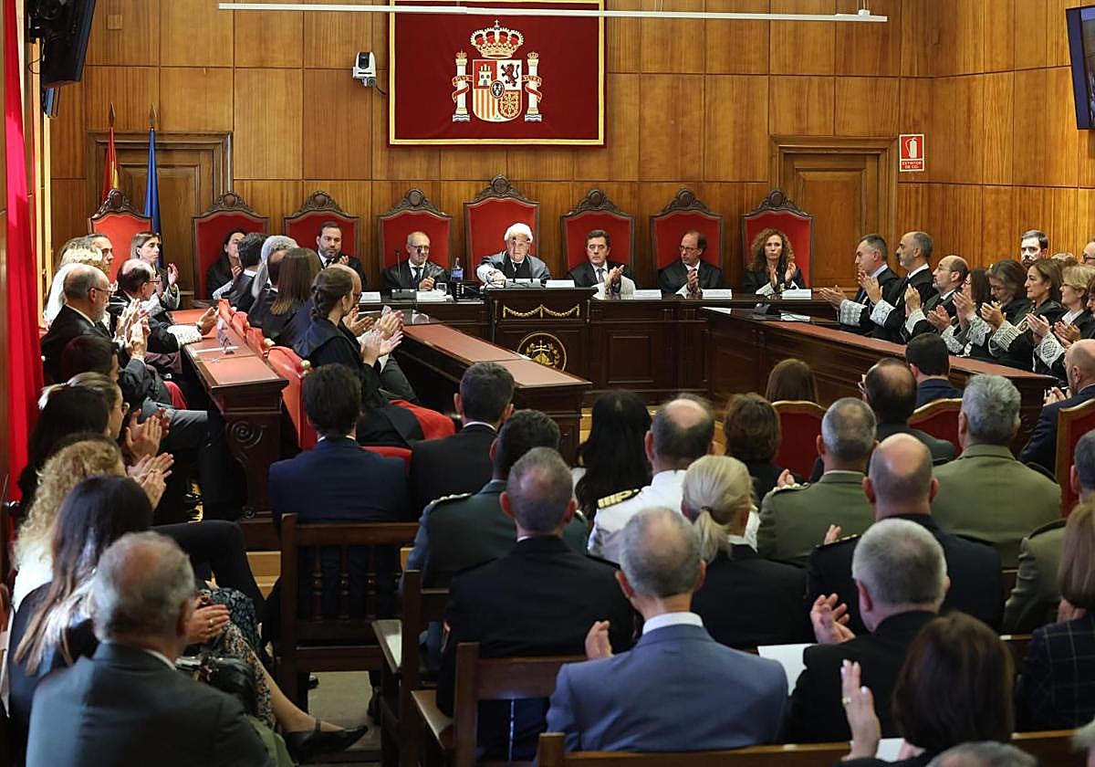 Acto de apertura del año judicial en Asturias