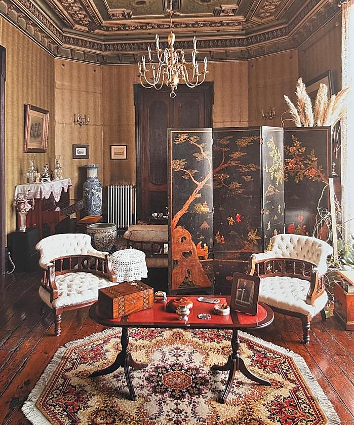 Imagen secundaria 2 - Los secretos del interior del palacete de Capua, en Gijón