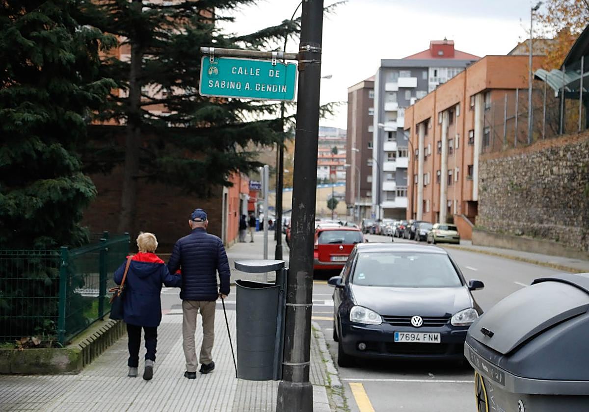 La calle Sabino Álvarez Gendín, en el barrio de La Magdalena.