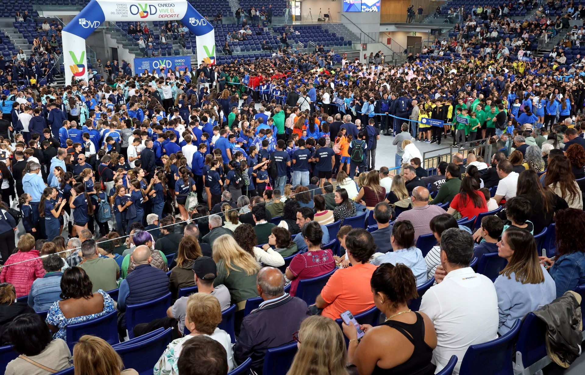 Oviedo inicia la Semana Europea del Deporte a pie de pista