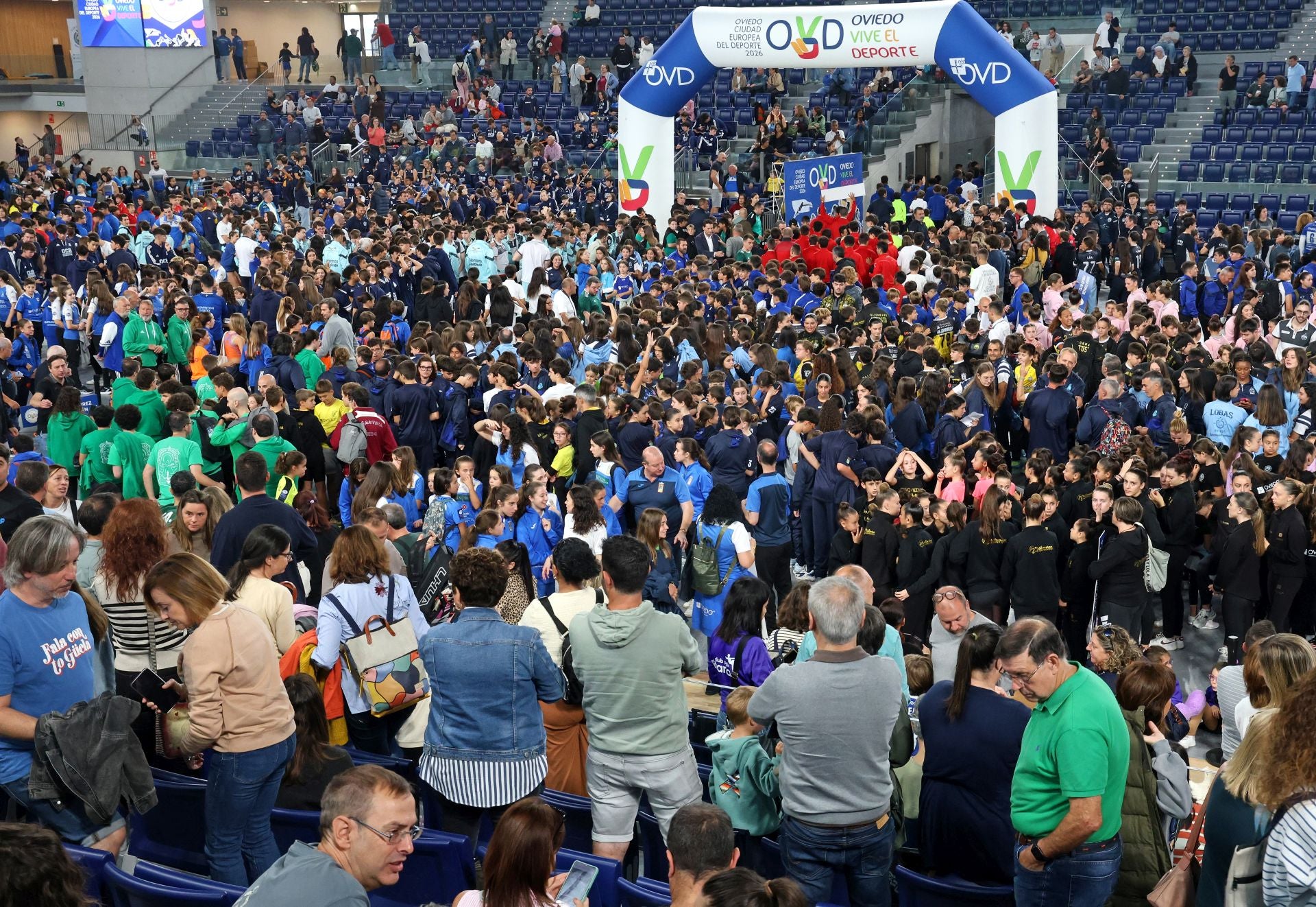 Oviedo inicia la Semana Europea del Deporte a pie de pista