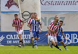 Las imágenes de la remontada del Real Avilés ante el Bilbao Athletic