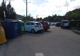 Zona de La Matiella, en Candás, donde se adecuará un nuevo aparcamiento con mejor accesibilidad