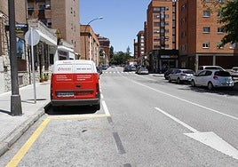 La calle Sabino Álvarez Gendín.