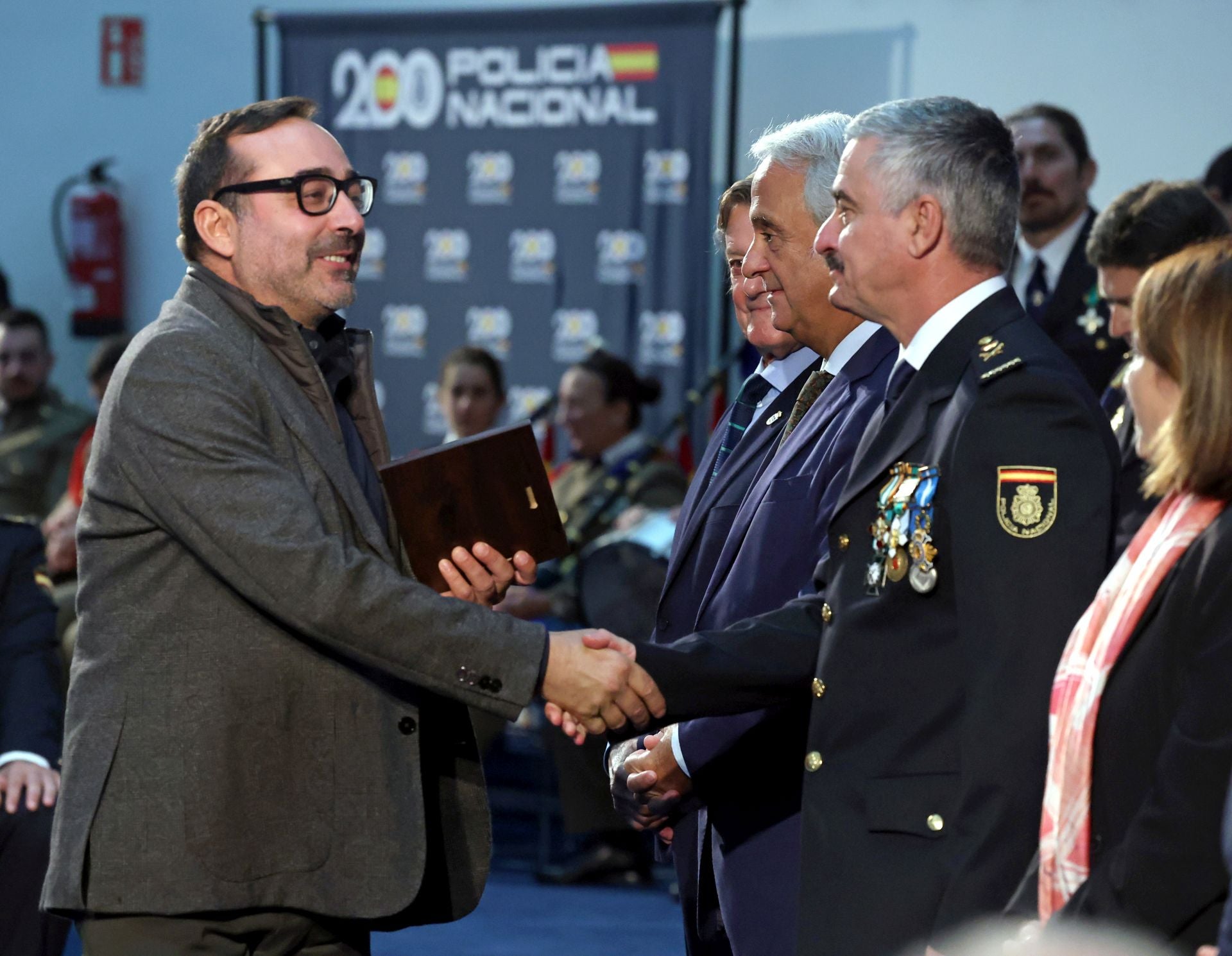 Así fue el acto en Oviedo de los Ángeles Custodios de la Policía Nacional