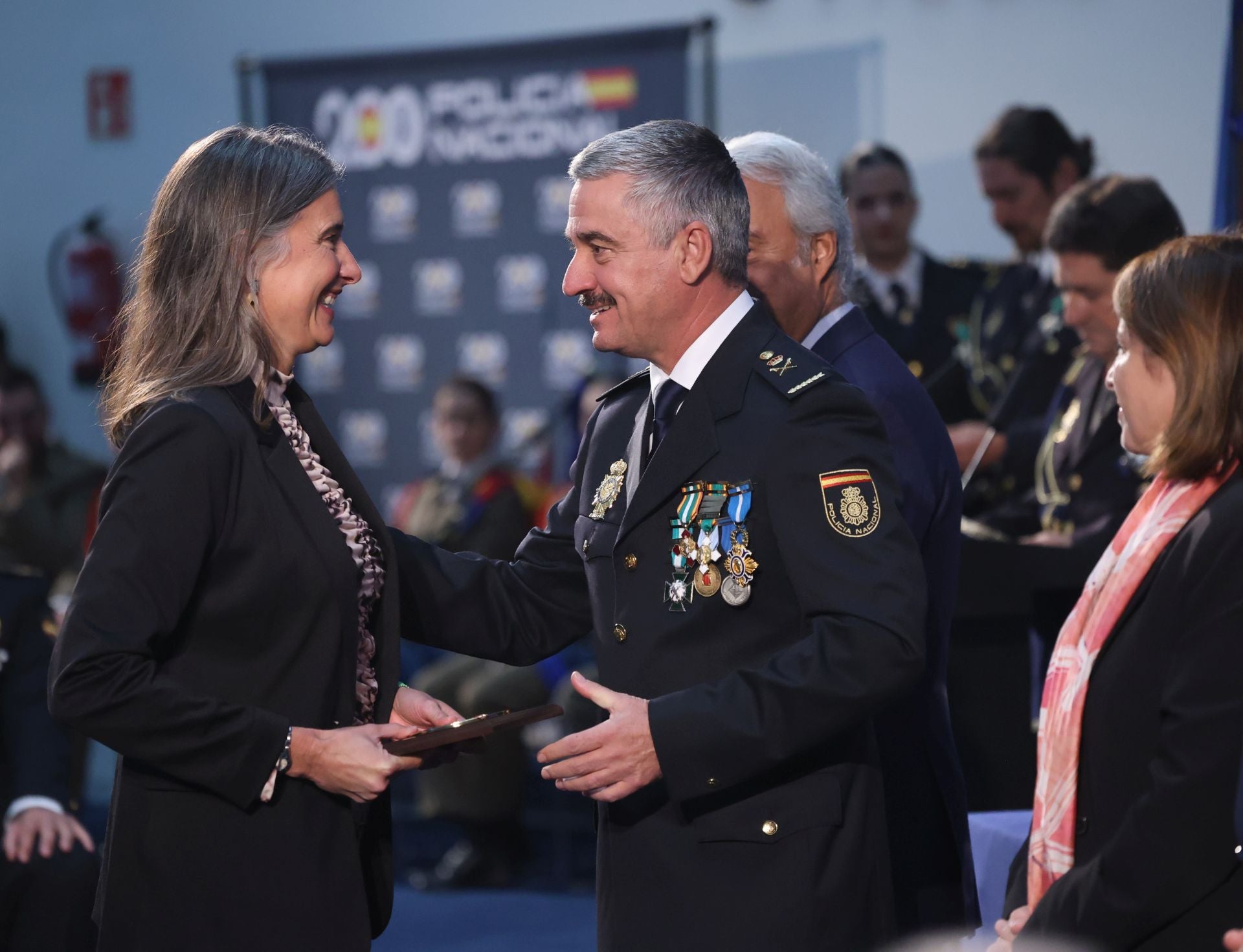 Así fue el acto en Oviedo de los Ángeles Custodios de la Policía Nacional