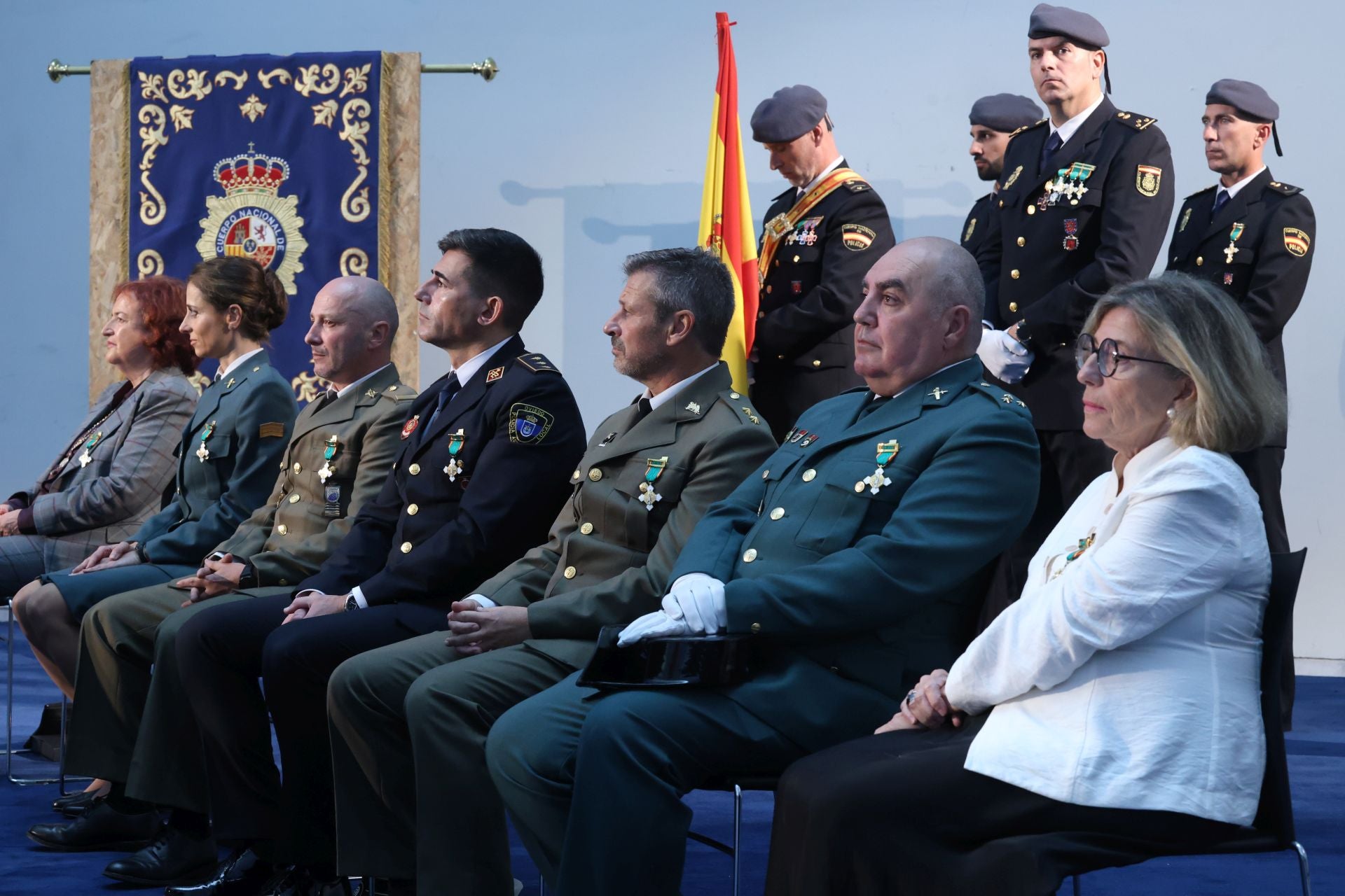 Así fue el acto en Oviedo de los Ángeles Custodios de la Policía Nacional
