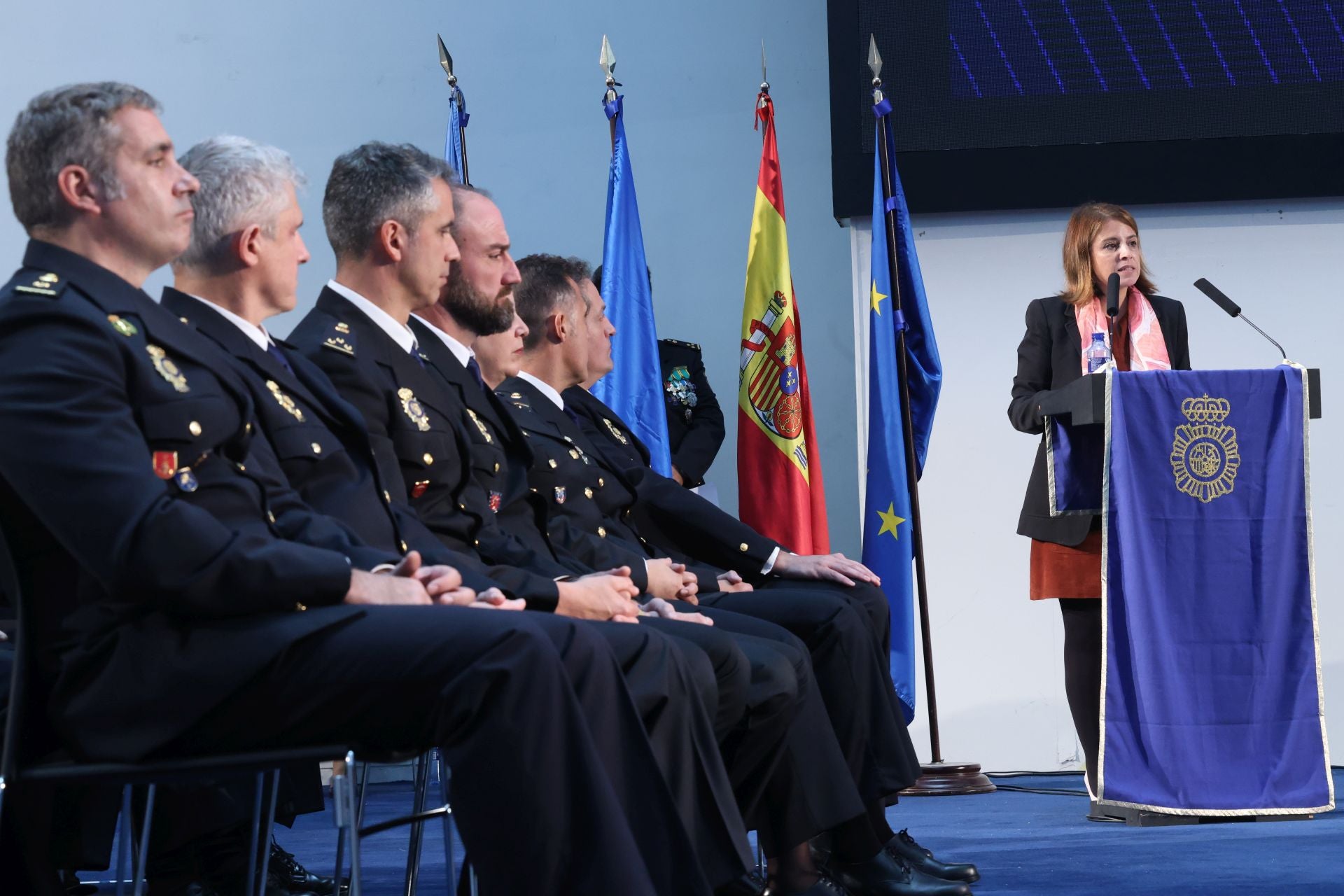 Así fue el acto en Oviedo de los Ángeles Custodios de la Policía Nacional