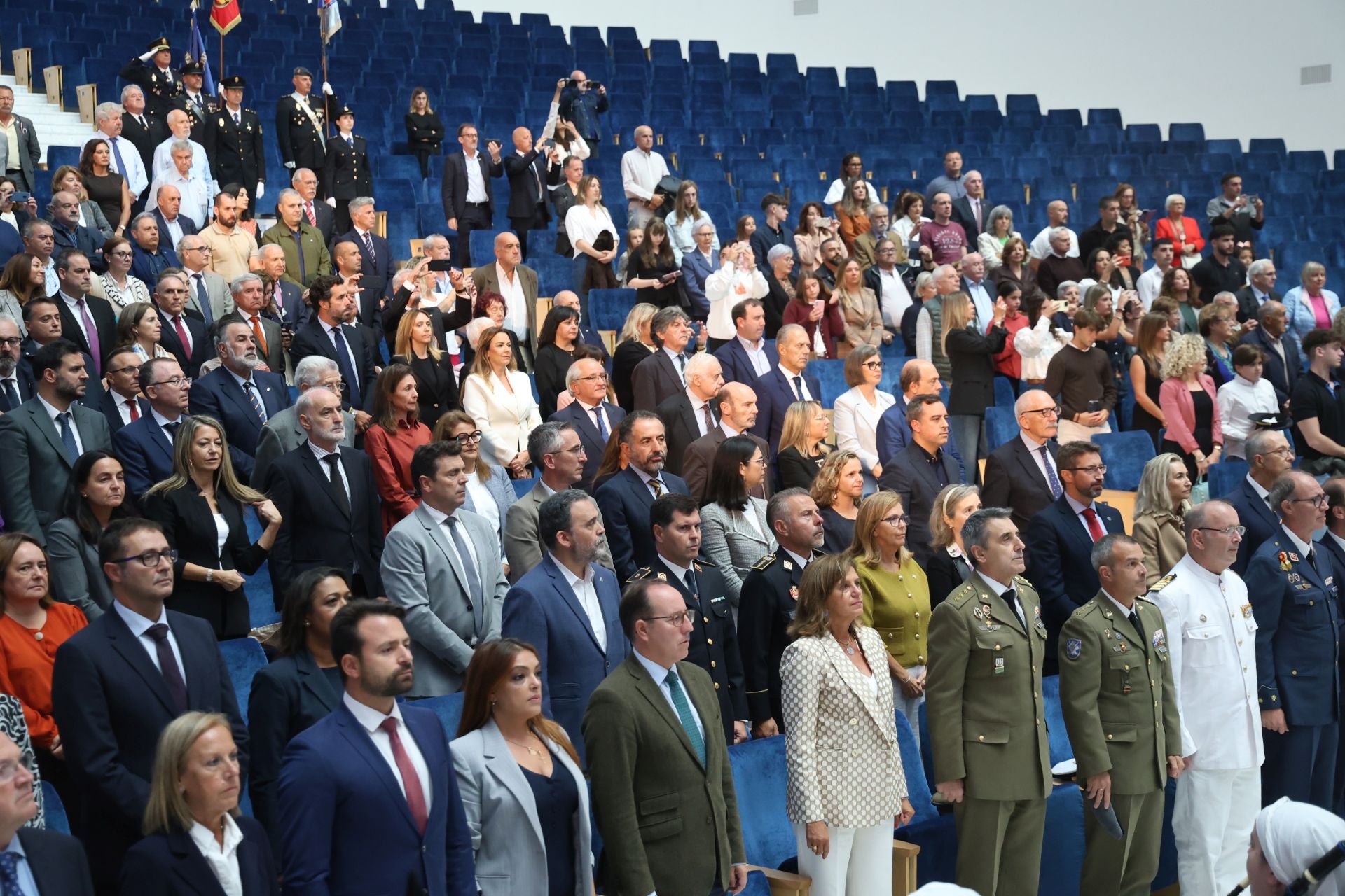 Así fue el acto en Oviedo de los Ángeles Custodios de la Policía Nacional
