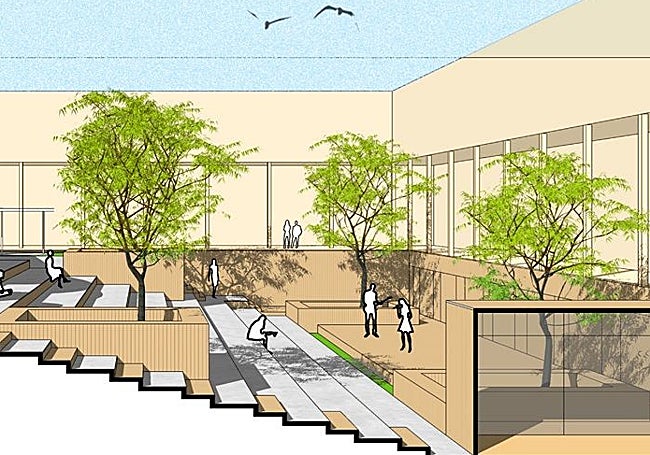 Propuesta de intervención presentada por los vecinos y en la que se basa el proyecto definitivo.