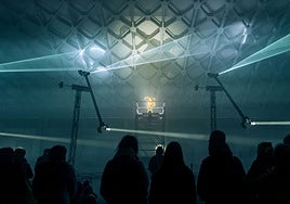 La instalación lumínica 'Pleonexie'.