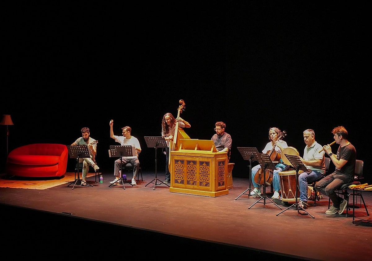 Actuación en Madrid de Forma Antiqva dirigida por Aarón Zapico.