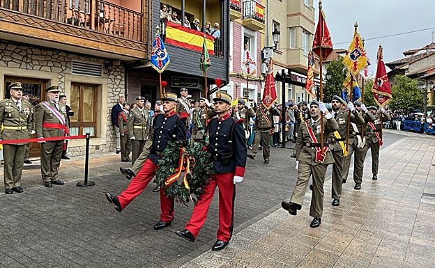 Acto en recuerdo por los caídos por la patria.
