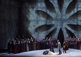 La obra pudo verse el año pasado en el Euskalduna de Bilbao, coproductor del montaje.