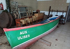 Una de las embarcaciones que serán restauradas.