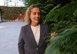 Beatriz Llaneza, 'número 2' del PP de Asturias, en la sede regional del partido.