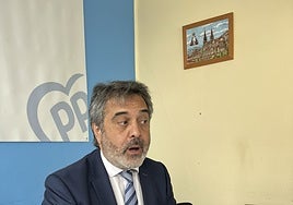 El portavoz del PP de Siero, Juan Luis Berros.