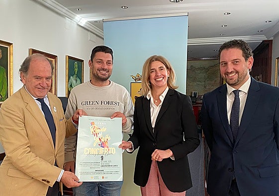 Juan Carlos Rodríguez Ovejero, Jesús García, Eva Pando e Ismael González.