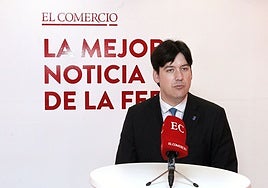 Borja Sánchez, consejero de Ciencia, Industria y Empleo.