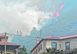 El fuego, el pasado agosto, calcinó los montes comunales próximos a Genestoso, en Cangas del Narcea.