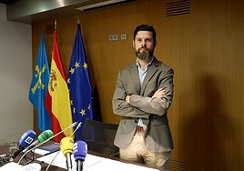 El director general de Asturex, Bruno López.