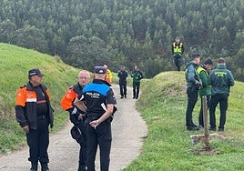 Operativo de búsqueda desplegado este miércoles en el Cabo Peñas.
