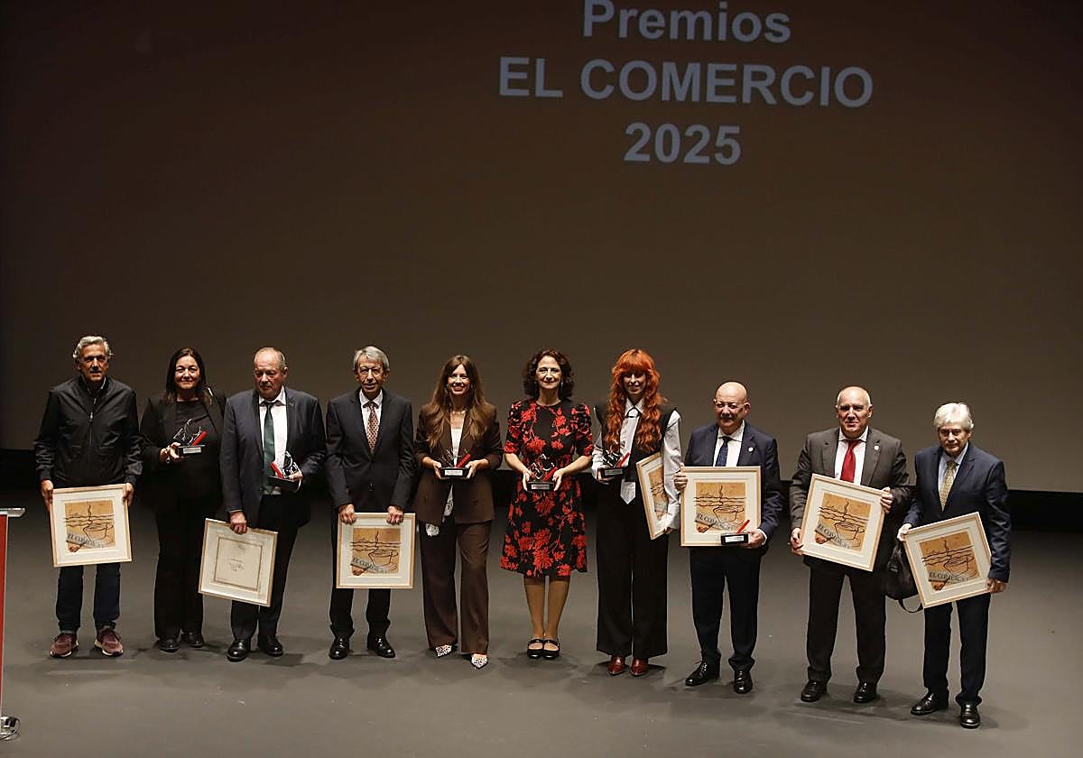 La gala de los Premios EL COMERCIO 2025 en imágenes