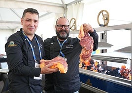 Pablo Roza Junquera y Marino García Poyuelo representaron a Casa Farpón y Trasacar.