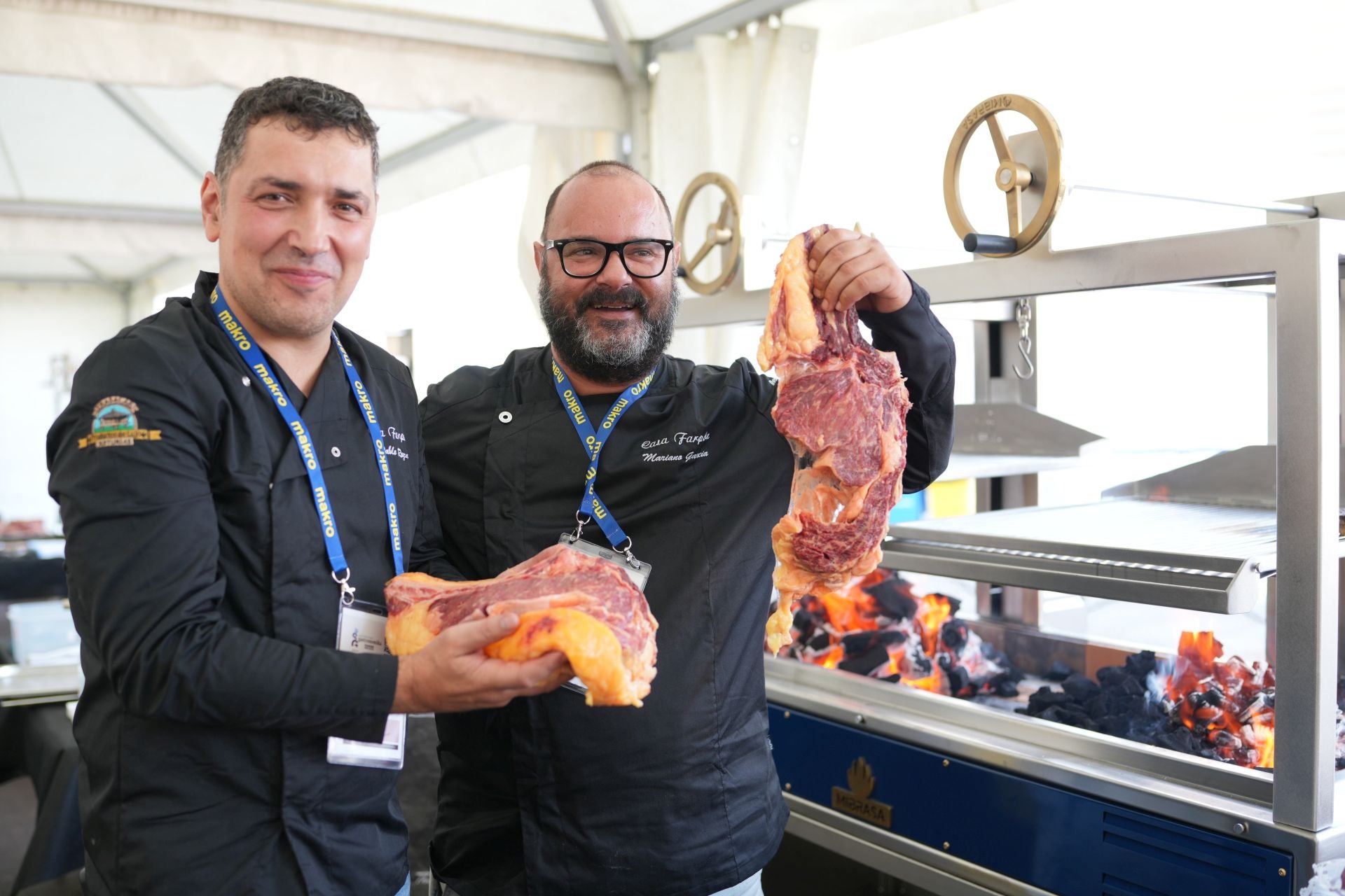 Pablo Roza Junquera y Marino García Poyuelo representaron a Casa Farpón y Trasacar.